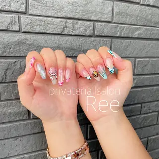 ネイル 知花 梨花のネイルデザイン