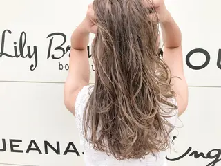 ロング カラー 横浜🍒ルーツカラー エクステ/RIEのヘアスタイル