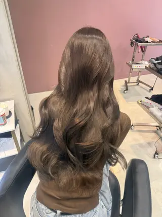 カラー 本場韓国ヘア特化 아이비/Aibiのヘアスタイル