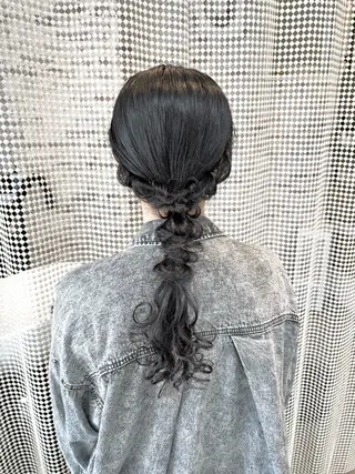 ロング rinrin 天文館のヘアスタイル