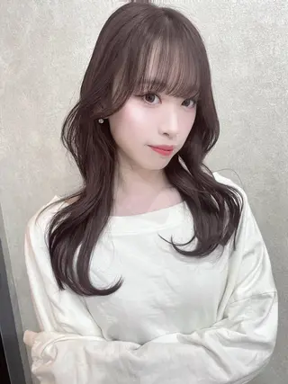ロング カラー AIRI layer cut hairのヘアスタイル
