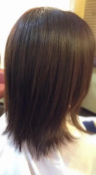 ミディアム パーマ マツエク・マツパ 山下 尚美のヘアスタイル