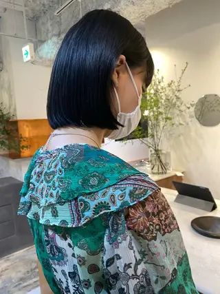 ショート カラー 砂原 ひよりのヘアスタイル