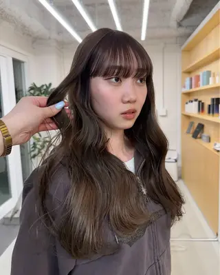 セミロング 🎀 liz🎀のヘアスタイル