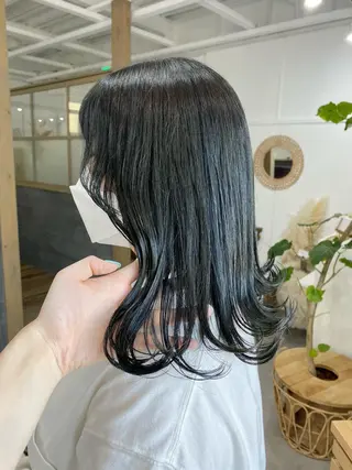 ミディアム カラー ヘアアレンジ ひなの .のその他イメージ