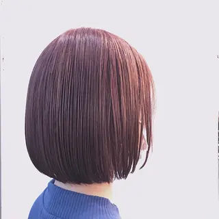 ショート カラー ヘアアレンジ 伊藤 華紀ᵕ̈*のヘアスタイル