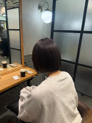 ショート 暖色カラー🤎Red Neo meiのヘアスタイル
