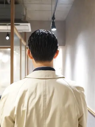 ショート メンズ 東 峻平のヘアスタイル