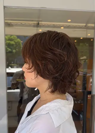 ショート パーマ レディースパーマ/ 合田  有一朗のヘアスタイル