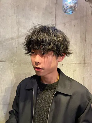 パーマ メンズ ✂︎岡根 京花✂︎のヘアスタイル