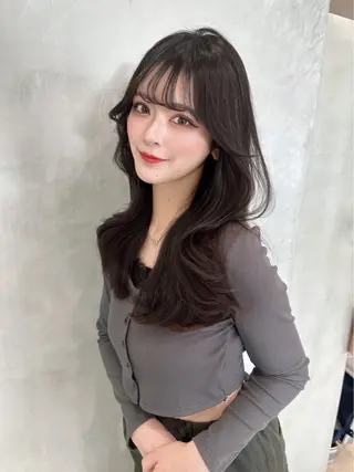 ロング 🌷透明感カラー🌷 内田零菜のヘアスタイル