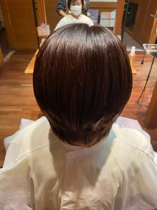 ショート 藤井 沙季のヘアスタイル