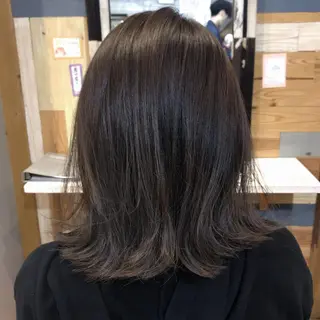 ショート カラー 山口滉斗/艶カラー 縮毛矯正/髪質改善のヘアスタイル