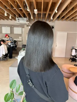 ミディアム 上瀧 寧々のヘアスタイル