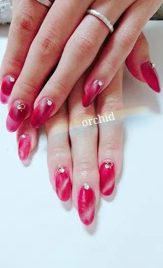 ネイル orchid ♡オーキッドのネイルデザイン