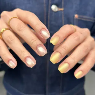 ネイル Yumi シンプルネイルのネイルデザイン