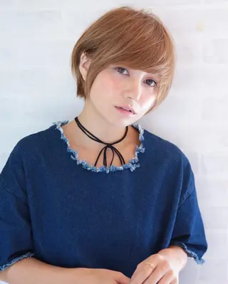 ショート カラー デュファブル　高橋 慶一のヘアスタイル