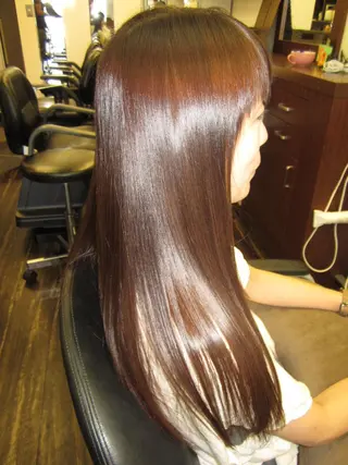 ロング 大熊 智也のヘアスタイル