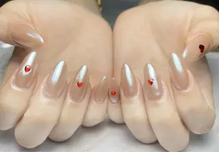 ネイル 💕鈴木ユリ パラジェル/オフ無料のネイルデザイン