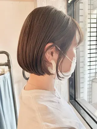 ショート カラー MAYU 💚森下のヘアスタイル