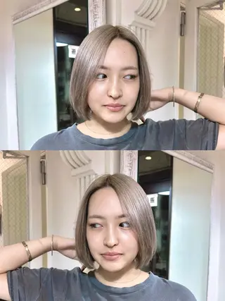 ミディアム カラー 髪質改善・艶髪カラー 🌷miku🌷のヘアスタイル