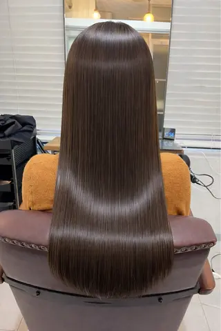 ロング ✨シルク縮毛矯正✨ RYUICHIのヘアスタイル