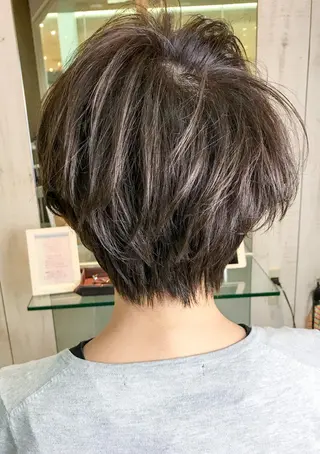 ショート メンズサロン アソビ元町のヘアスタイル