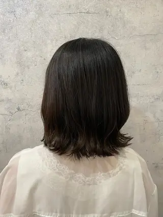 ミディアム yuite 新河岸のヘアスタイル