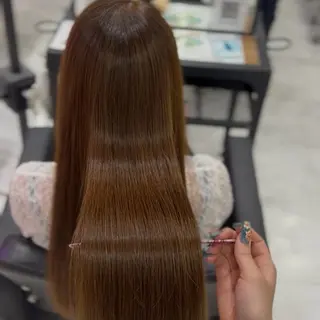 ロング カラー 🦋REISA🦋 エクステ×ハイトーンのヘアスタイル