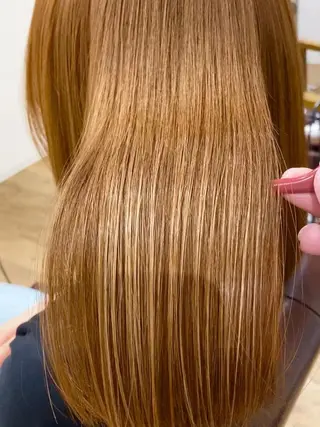 ミディアム カラー 髪質改善特化KIZU /艶髪研究（京都）のヘアスタイル