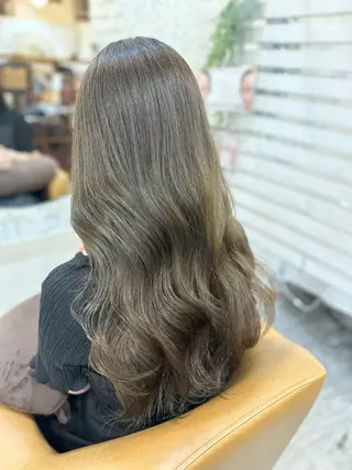 ロング カラー 似合わせ🩰✨ 二階堂昌恵のヘアスタイル