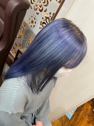 セミロング 大橋 拓矢のヘアスタイル