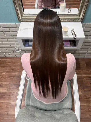 ロング Re.ly所属・髪質改善/美髪矯正 /高田馬場/Renのヘアスタイル