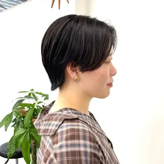 ショート カラー ヘアアレンジ メンズ HIROKO / 透明感暖色カラー🎀のヘアスタイル