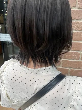 ショート カラー メンズ 久木原 ゆりのヘアスタイル