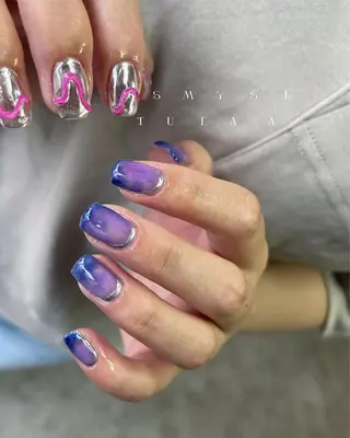 ネイル わたなべ ちかのネイルデザイン