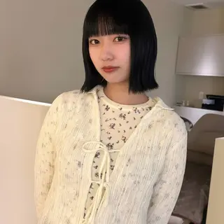 ミディアム カラー hana/艶髪 /透明感カラー🪞のヘアスタイル