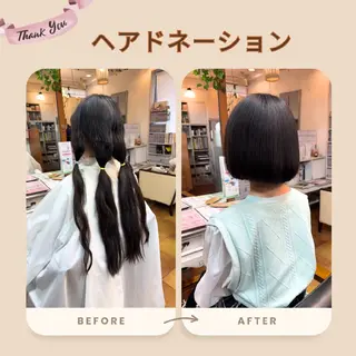 ショート あや🍀
大人艶カラ ー・縮毛矯正のヘアスタイル