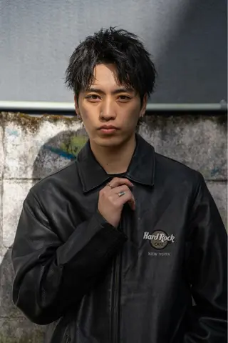 ミディアム メンズ メンズカットモデル/ ブリーチ/いぶきのヘアスタイル
