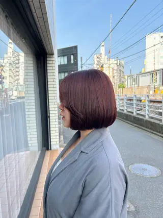 ミディアム SISTA自由が丘所属・" RYO "のヘアスタイル
