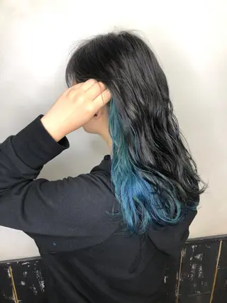 ロング カラー ヘアアレンジ 綺麗な髪質にしたい方 限定🌈清水　祥のヘアスタイル