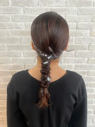ロング ヘアアレンジ Topstylist YUKIのヘアスタイル