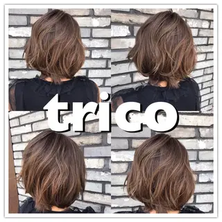 ミディアム カラー 似合わせ/ブリーチ カラー.岡田友仁のヘアスタイル