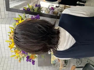 ショート パーマ 中区/legare 🌈山村/髪質改善のヘアスタイル