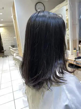 セミロング 悩み解決美容師 Futo✨のヘアスタイル