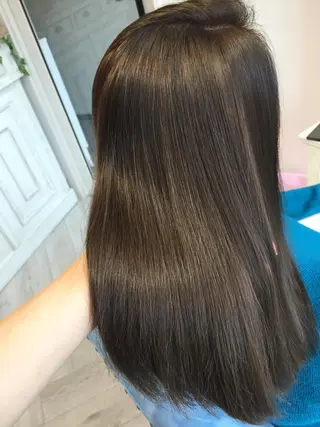 ロング カラー パーマ Mika XELVEのヘアスタイル