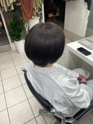 ショート カラー ヘンリエッタ自由ヶ丘 けんとのヘアスタイル