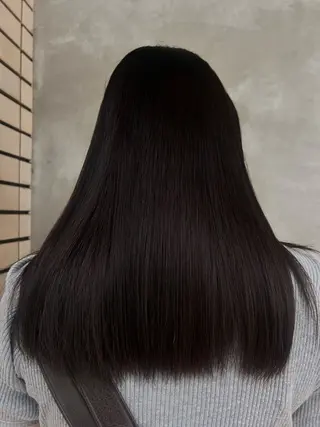 セミロング カラー デザインパーマ/ カット/nanaのヘアスタイル