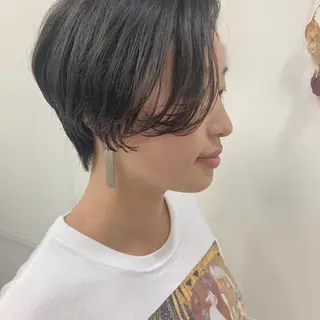 ショート 馴染ませNo.1🧃 エクステ・アレンジのヘアスタイル