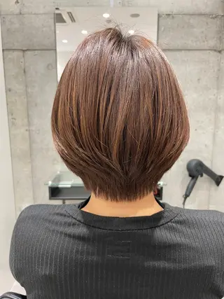 ショート ドライ カット✂️髪質改善のヘアスタイル
